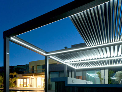 Viento -  Retractable Louver Roof Pergola
