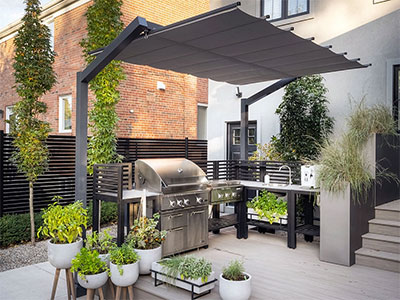 Starlight – Retractable Cantilever Fabric Roof